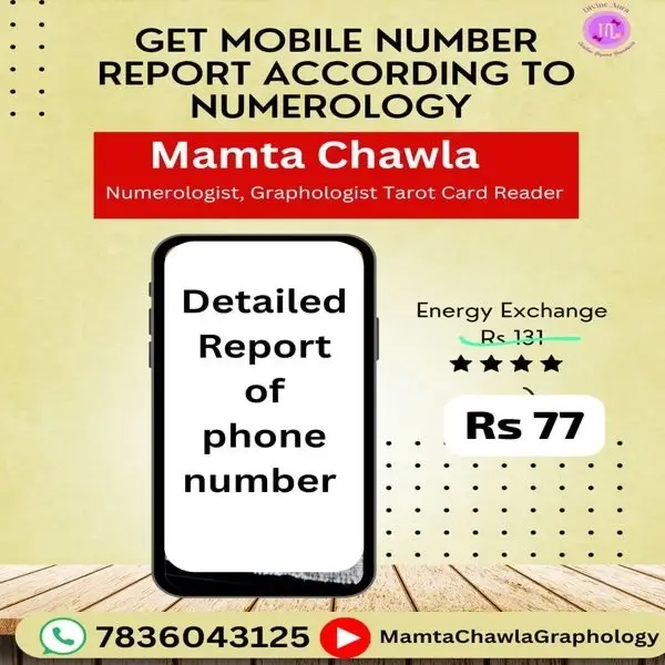 Mamta Chawla Graphology Numerology Services